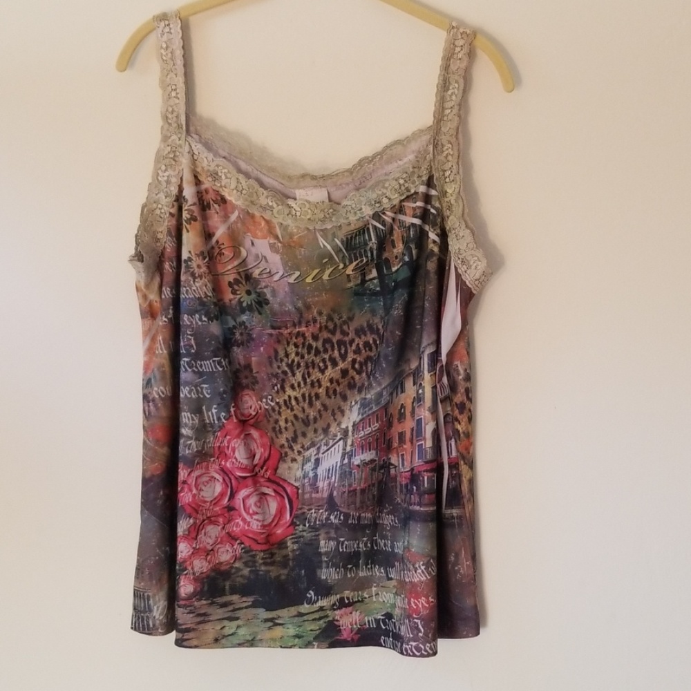 Lace Detailed Tank Top